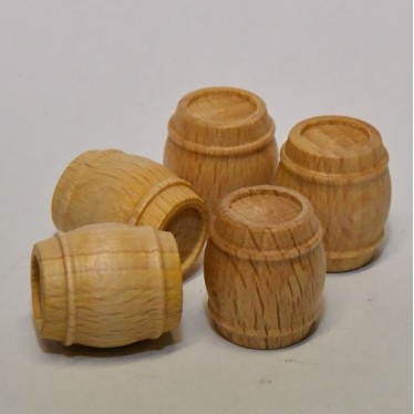 Boxwood Barrel 20x22mm (10)